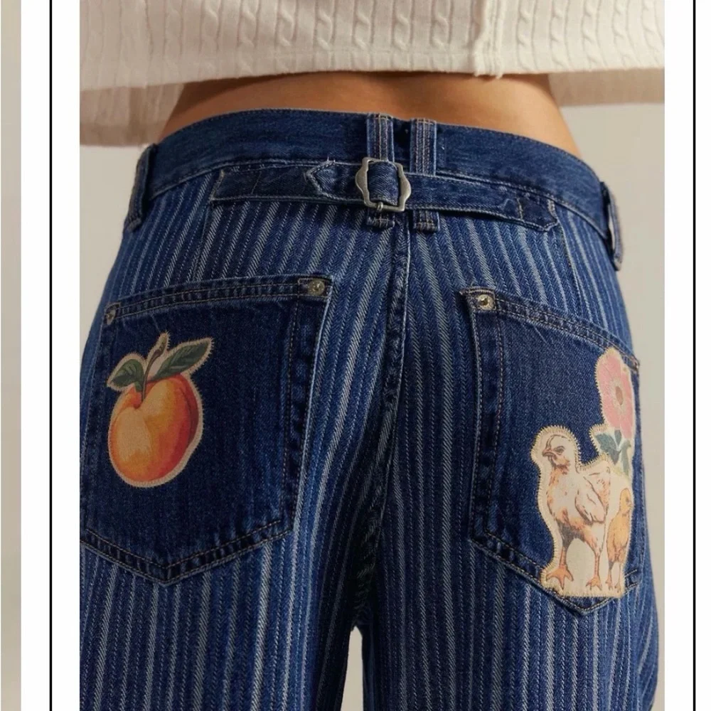 Free People We The Free Farm To Peach jeans - Picture 2 of 7